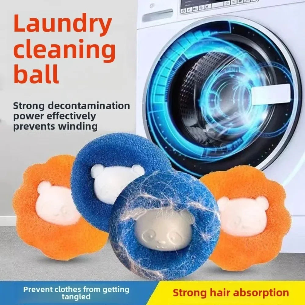 Ultimate Pet Hair Remover Balls - Effortless Cleaning for Fur-Free Laundry