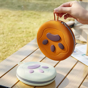 Dual-Function Foldable Silicone Dog Bowl for Travel and Outdoor Adventures