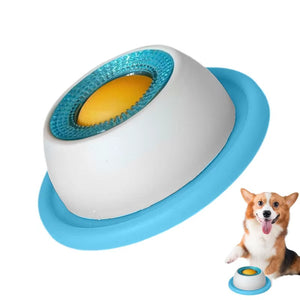 Pet Licking Mat Slow Feeder Lick Toys Interactive Cat Dog Toys Food Dispenser for Pet Training Clean Tongue Snack Bowl Licking