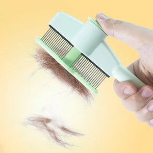 Revolutionary Pet Hair Remover Brush for Effortless Flea Removal