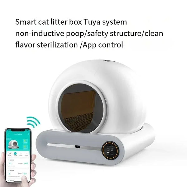 Revolutionary Automatic Smart Cat Litter Box for Hassle-Free Pet Care