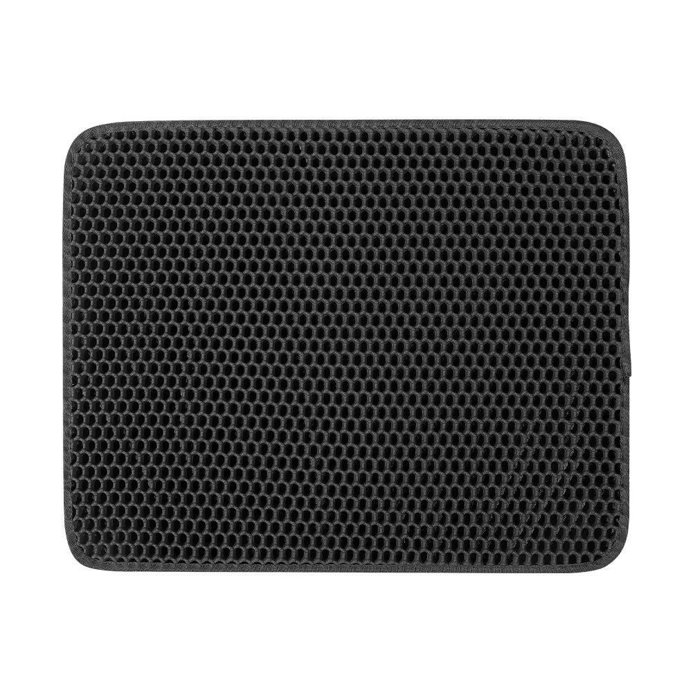 Revolutionary Large Cat Litter Mat - Advanced Honeycomb Design for Effortless Cleanup and Ultimate Comfort