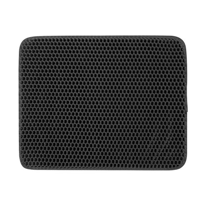 Revolutionary Large Cat Litter Mat - Advanced Honeycomb Design for Effortless Cleanup and Ultimate Comfort