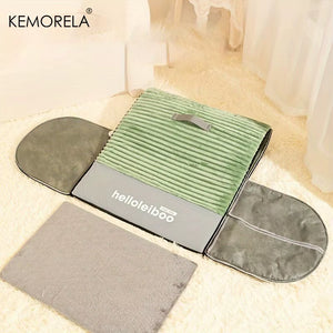 Cozy Thickened Enclosed Pet Bed for Ultimate Comfort and Style