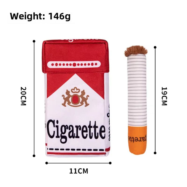 Cigar Chew Toy for Dogs - Give Your Pup a Taste of Playtime!