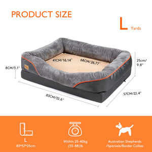 Luxurious Large Dog Bed for Ultimate Comfort and Support