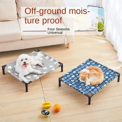 Elevated Dog Bed for Ultimate Comfort and Breathability