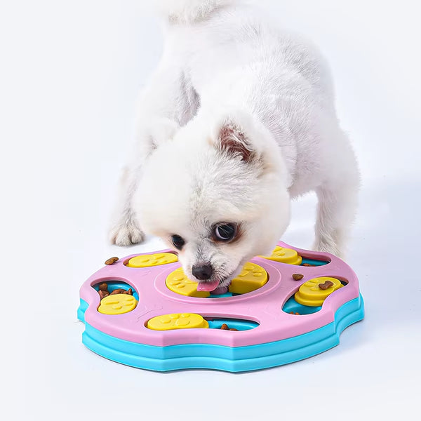 Engaging Interactive Dog Puzzle Feeder for Enhanced Training and Healthy Eating