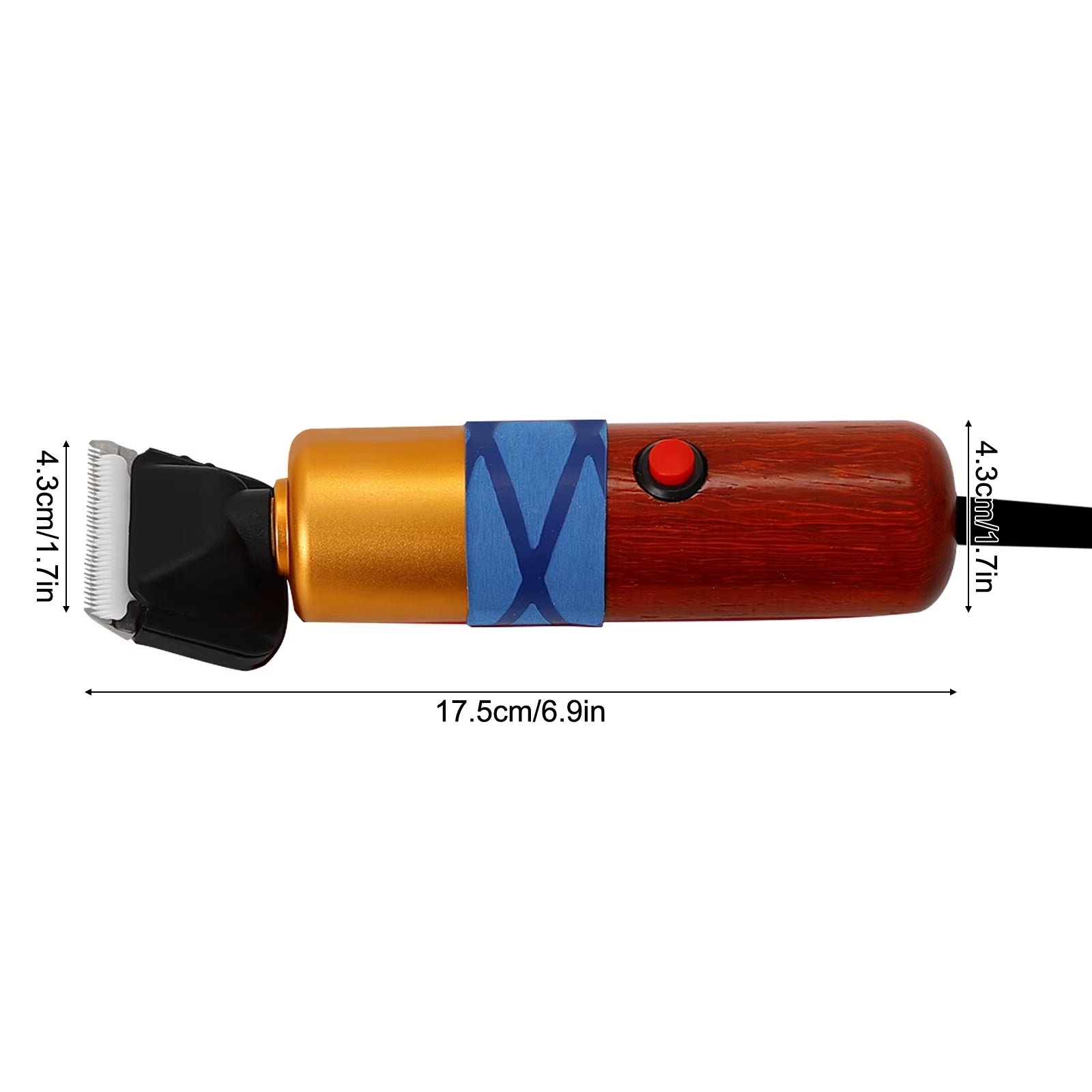 Electric Dog Hair Trimmer - Professional Grooming Tool for Pets