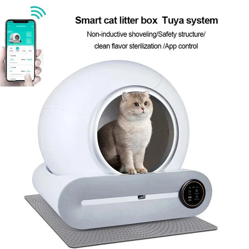 Revolutionary Automatic Smart Cat Litter Box for Hassle-Free Pet Care