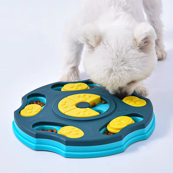 Engaging Interactive Dog Puzzle Feeder for Enhanced Training and Healthy Eating