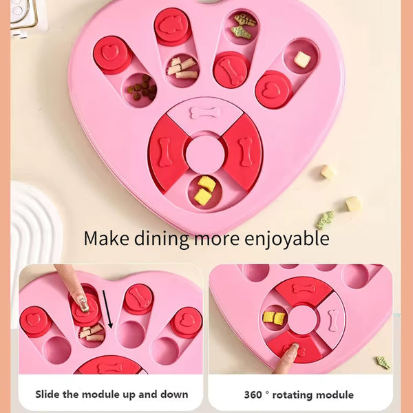 Interactive Slow Feeding Pet Bowls for Happy and Healthy Pets