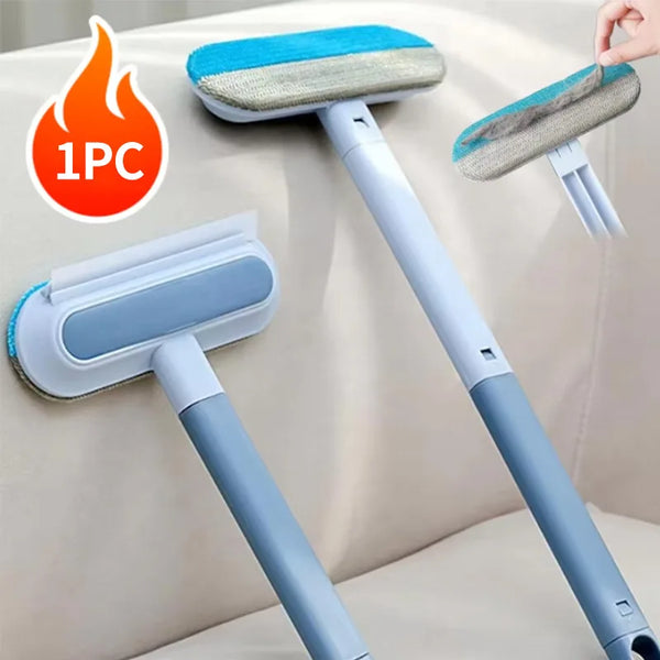 3-in-1 Manual Pet Hair Remover Brush for Effortless Cleaning