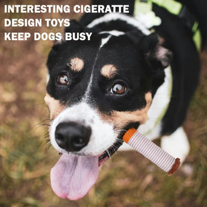 Cigar Chew Toy for Dogs - Give Your Pup a Taste of Playtime!
