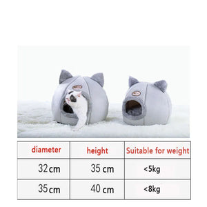 Cozy Plush Cat House for Ultimate Comfort and Warmth