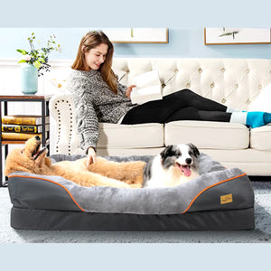 Luxurious Large Dog Bed for Ultimate Comfort and Support