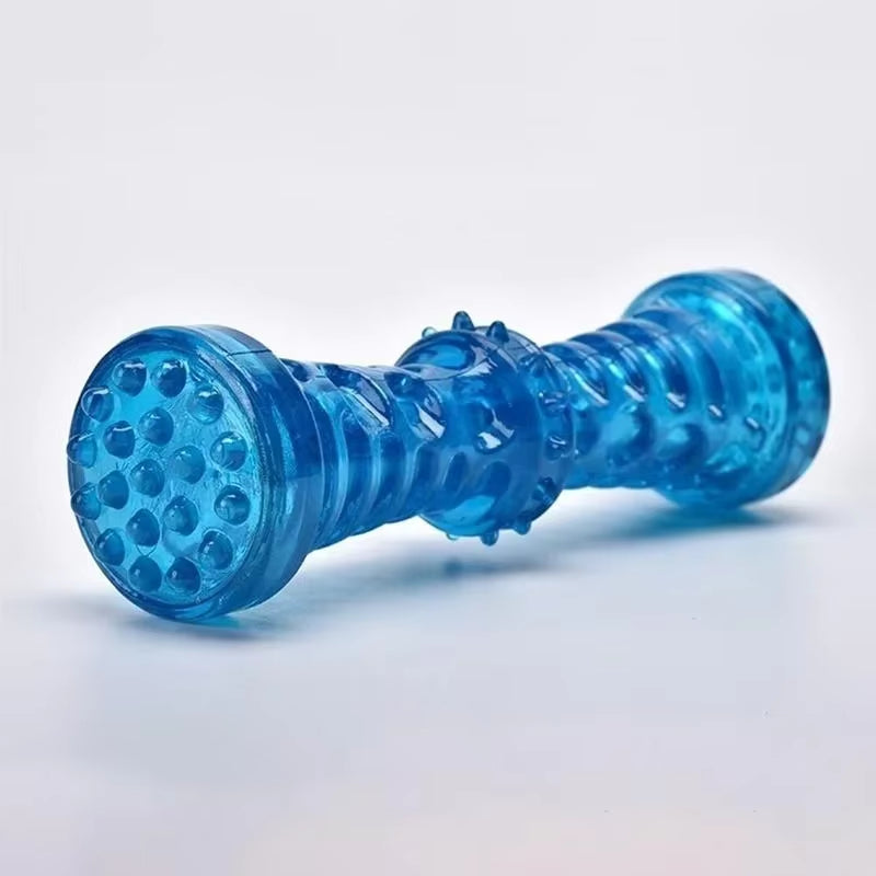 Durable Rubber Chew Toy for Dogs - Promotes Dental Health and Fun Playtime