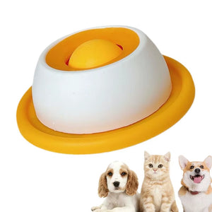 Pet Licking Mat Slow Feeder Lick Toys Interactive Cat Dog Toys Food Dispenser for Pet Training Clean Tongue Snack Bowl Licking