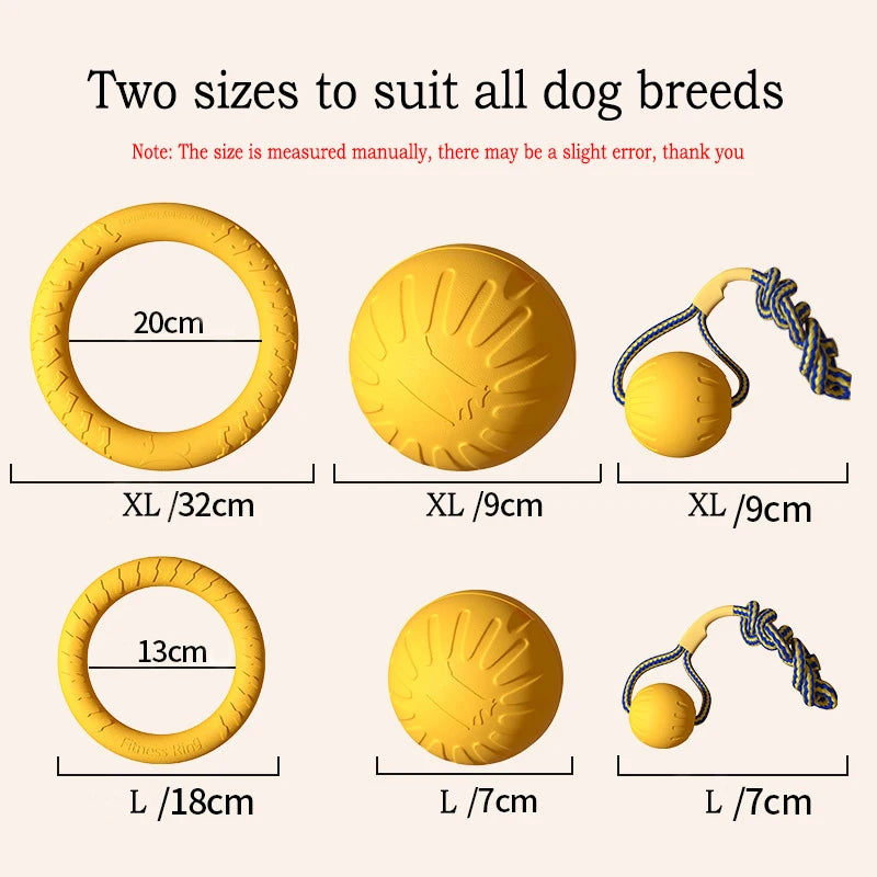 EVA-tastic Fun: The Ultimate Durable Dog Toy Pack for Playtime Adventures!
