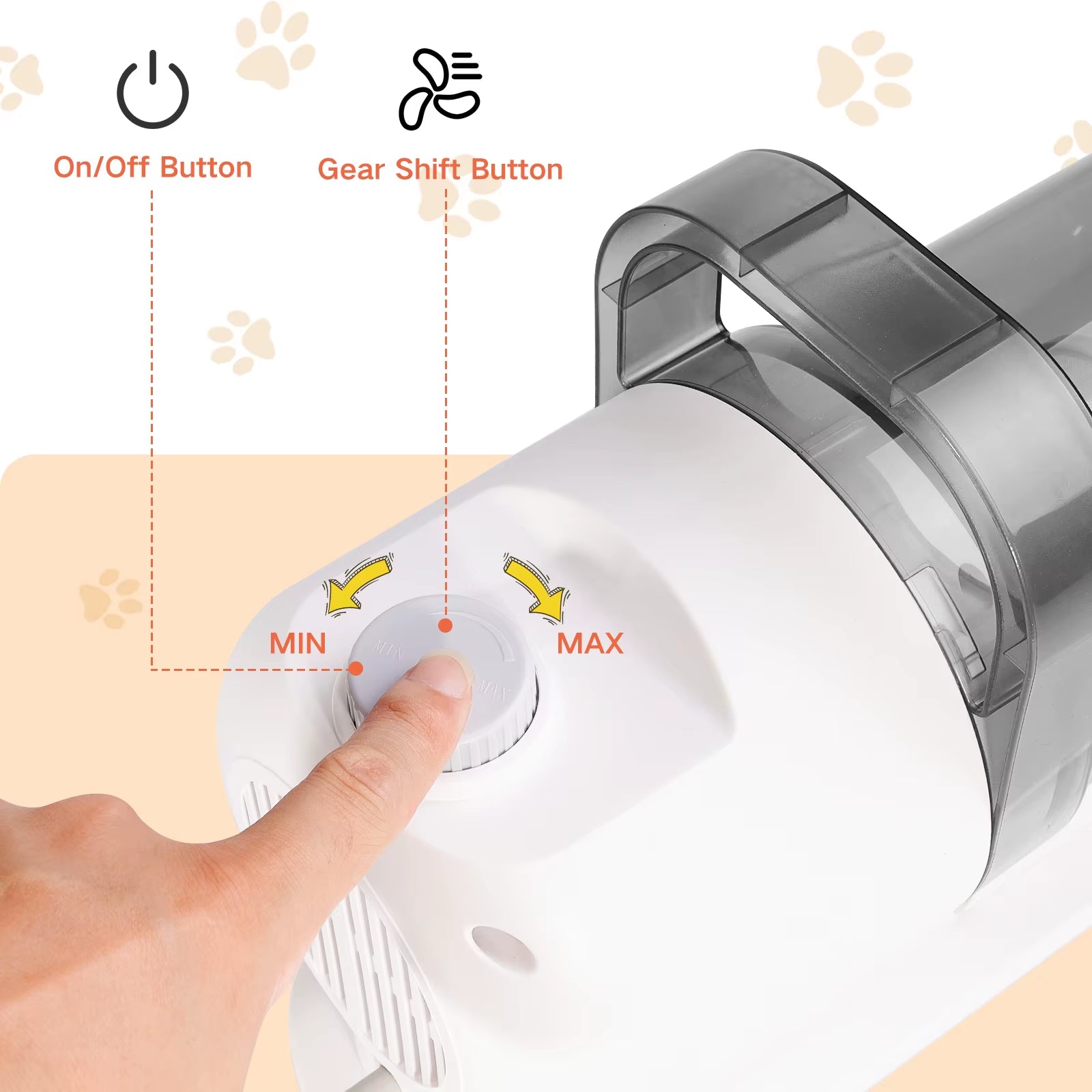 Ultimate Dog Grooming Vacuum Kit with Low Noise Technology and Powerful Suction