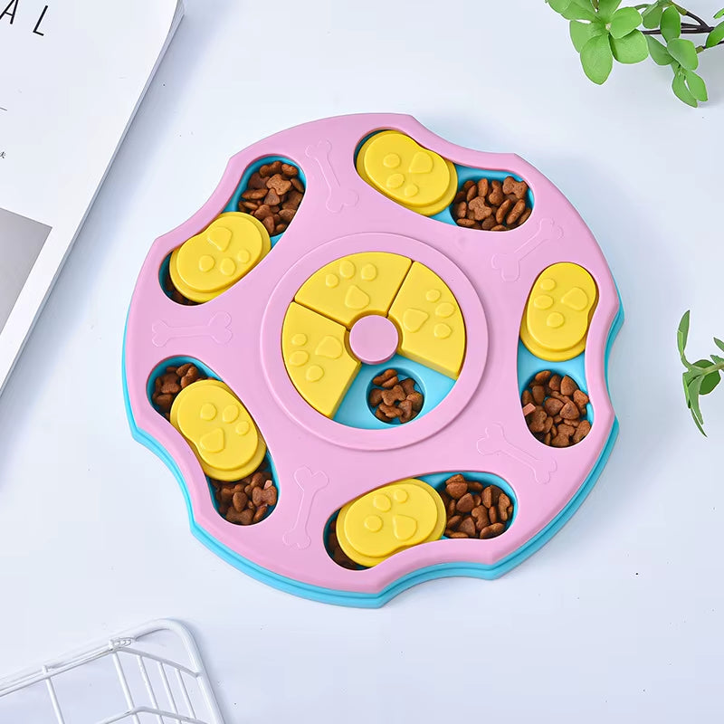 Engaging Interactive Dog Puzzle Feeder for Enhanced Training and Healthy Eating