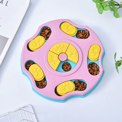 Engaging Interactive Dog Puzzle Feeder for Enhanced Training and Healthy Eating