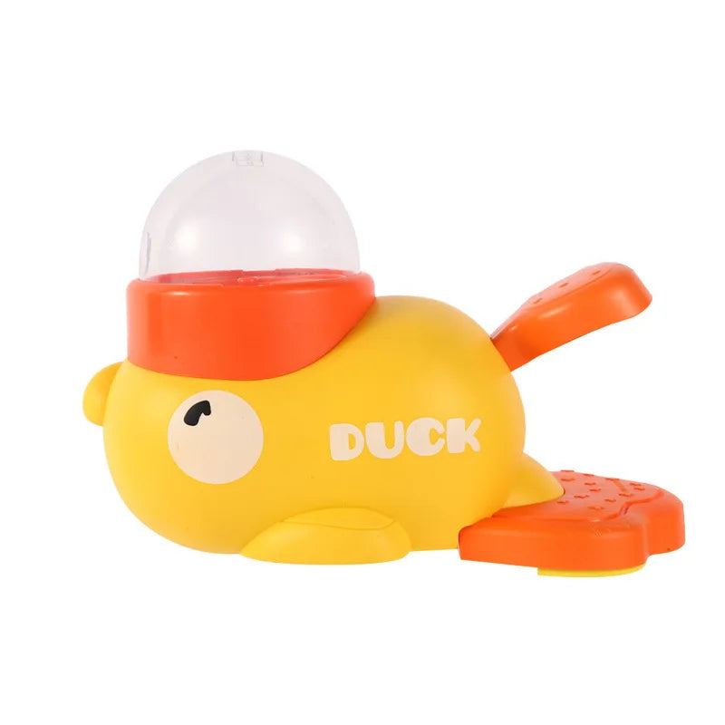 Delight Your Pets with the Cartoon Duck Puzzle Feeder - Interactive Snack Dispenser for Dogs & Cats