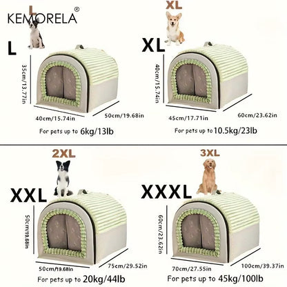 Cozy Thickened Enclosed Pet Bed for Ultimate Comfort and Style