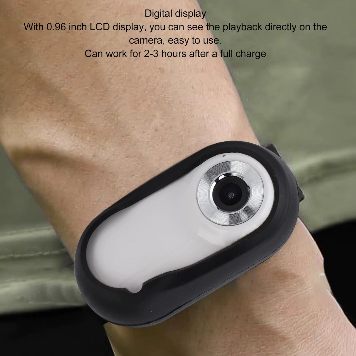 High-Definition Pet Collar Camera with 170° Wide Angle for Capturing Memorable Moments