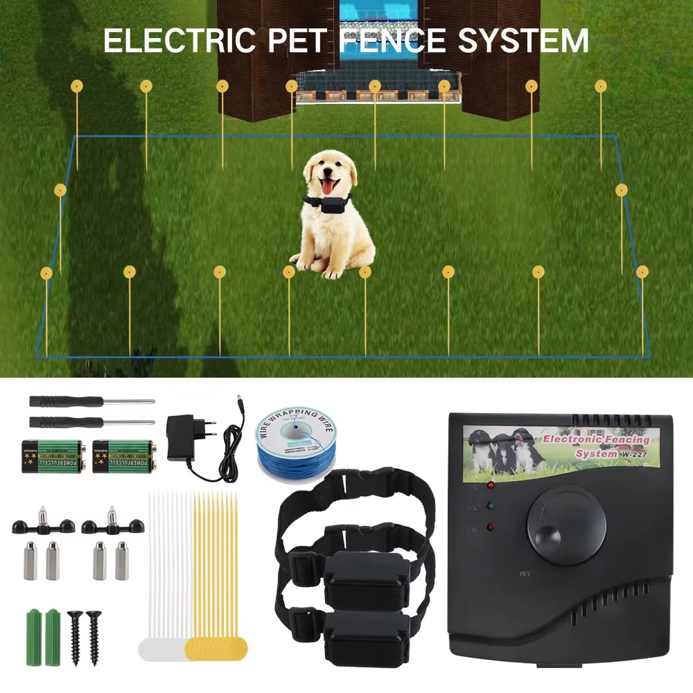 Advanced Rechargeable Electric Pet Containment System for Dogs - W-227B