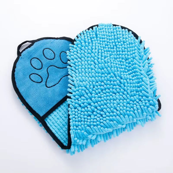 Super Absorbent Pet Bath Towel for Quick Drying and Comfort