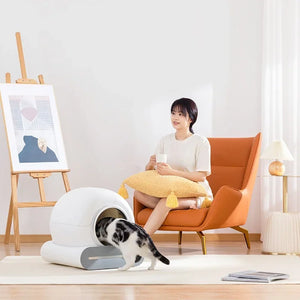 Revolutionary Automatic Smart Cat Litter Box for Hassle-Free Pet Care
