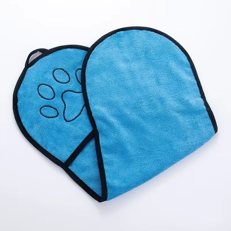 Super Absorbent Pet Bath Towel for Quick Drying and Comfort