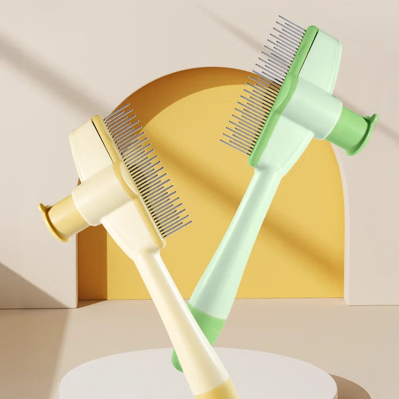 Revolutionary Pet Hair Remover Brush for Effortless Flea Removal