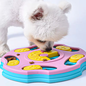 Engaging Interactive Dog Puzzle Feeder for Enhanced Training and Healthy Eating