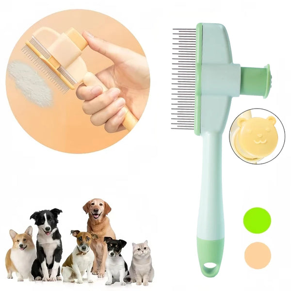 Revolutionary Pet Hair Remover Brush for Effortless Flea Removal