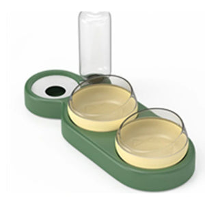 Elevate Your Pet's Hydration with the Stylish Pet Double Bowl Water Fountain