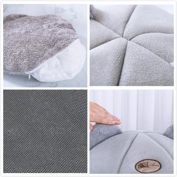 Cozy Plush Cat House for Ultimate Comfort and Warmth