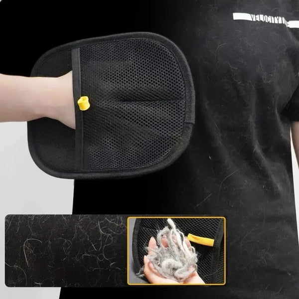 Pet Grooming Gloves Pet Hair Remover Brush Kitten Cleaning Glove Removing Dog Cat Hair from Sofa Carpet Clothes Pet Supplies﻿ ﻿