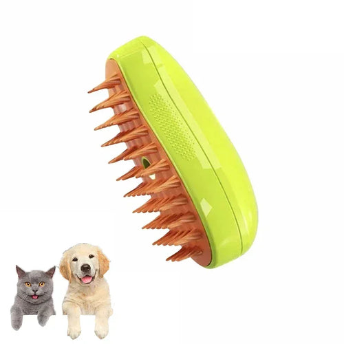 Dog Cat Steamy Brush Steam Brush 