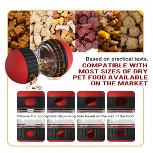 Interactive Pet Dog Leaky Food Toy - Fun Feeding Solution for Your Furry Friend