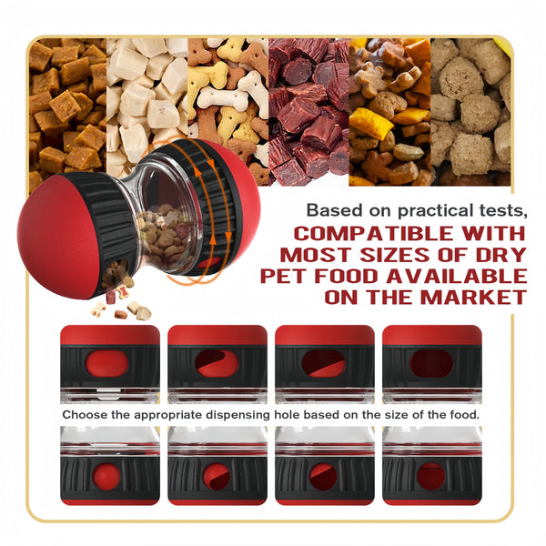 Interactive Pet Dog Leaky Food Toy - Fun Feeding Solution for Your Furry Friend