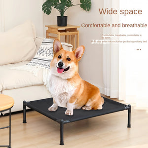 Elevated Dog Bed for Ultimate Comfort and Breathability