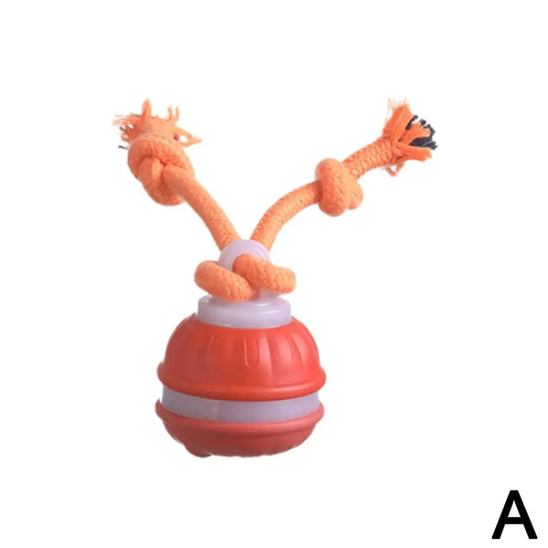 Exciting Interactive Motion-Activated Dog Toy Ball with Rope - Ideal for Indoor Fun and Puppy Training!