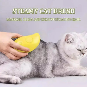 Dog Cat Steamy Brush Steam Brush 