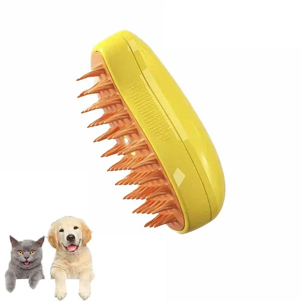 Dog Cat Steamy Brush Steam Brush 