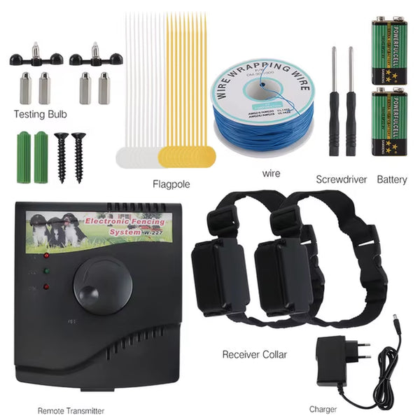 Advanced Rechargeable Electric Pet Containment System for Dogs - W-227B