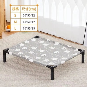 Elevated Dog Bed for Ultimate Comfort and Breathability