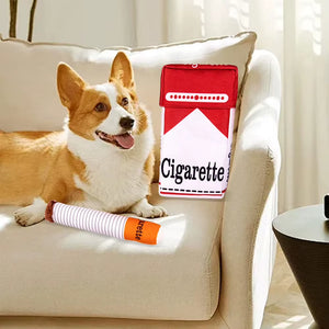 Cigar Chew Toy for Dogs - Give Your Pup a Taste of Playtime!