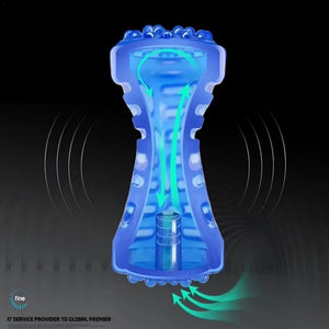 Durable Rubber Chew Toy for Dogs - Promotes Dental Health and Fun Playtime